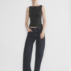 Aritzia Sunday Best | Chill Filo Tank | Black | Size Small